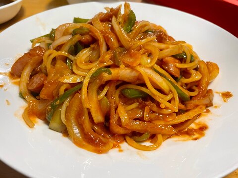 ナポリタン喫茶店の味を醤油麹で挑戦!